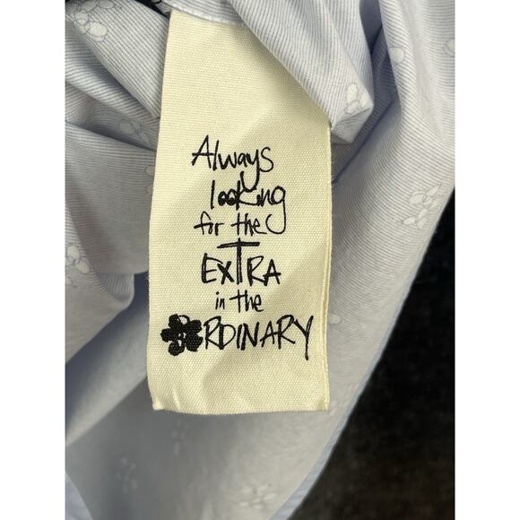 Ted Baker London Men's 5 (US XL) Cotton Blend Pale Blue Long Sleeve Bollon Dogs - Picture 13 of 16